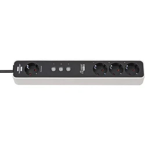 Smart WiFi Power Strip Extension Lead, 4-Way, Voice Control, 59-Inch Cord - Gomix Brands Outlet